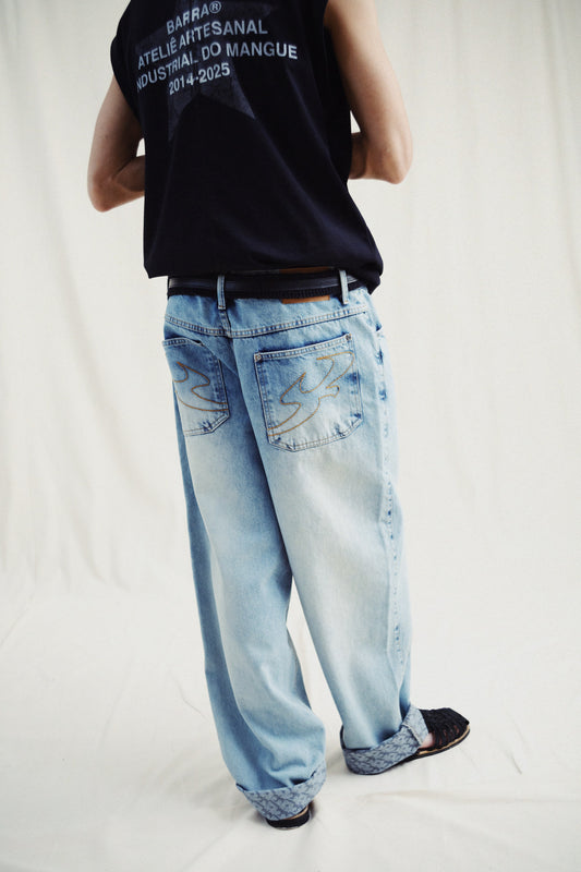 Calça Jeans Classica - BARRA