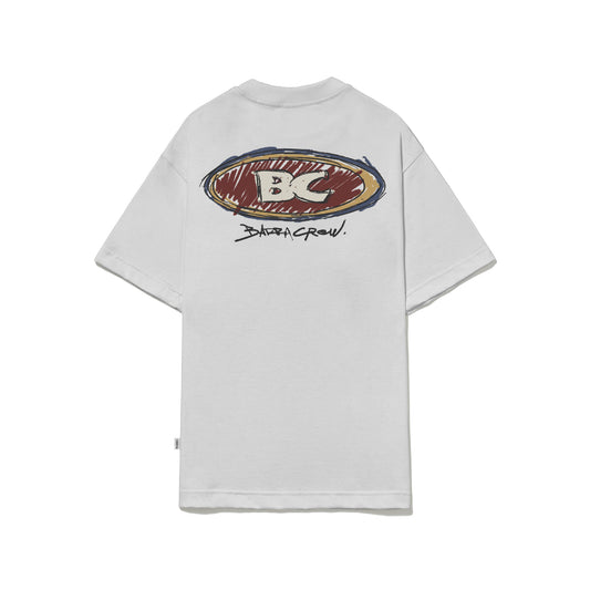 Camiseta Barra Goods Logo Handmade Cinza - BARRA