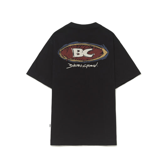 Camiseta Barra Goods Logo Handmade Preta - BARRA