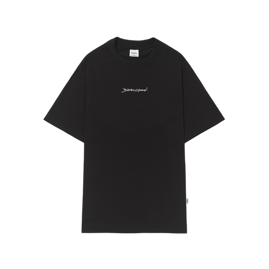 Camiseta Barra Goods Logo Handmade Preta - BARRA