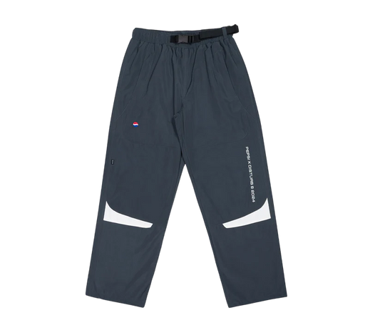 Globe Nylon Pants in Dark Grey - Disturb