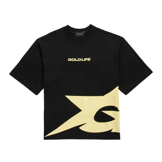 Camiseta Boxy New G - Gold Life