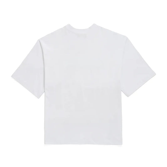 Camiseta Boxy Black Flag White - Gold Life