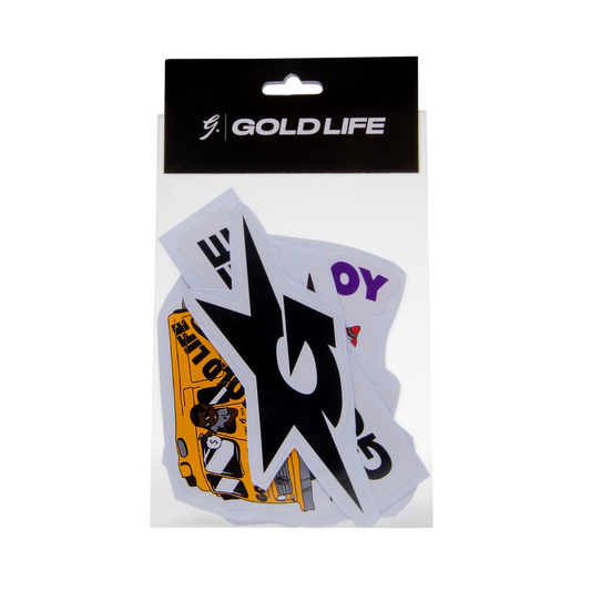 Pack Adesivos - GOLD LIFE