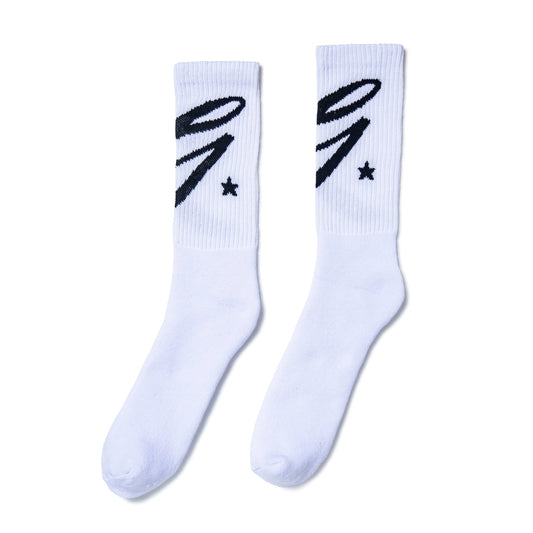 Meia Big G Branca - GOLD LIFE