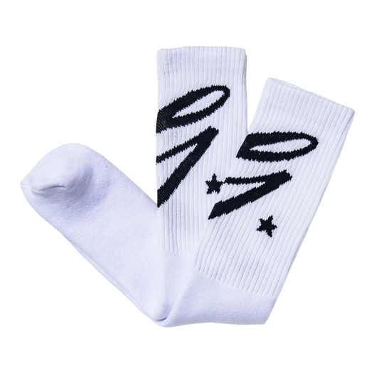 Meia Big G Branca - GOLD LIFE