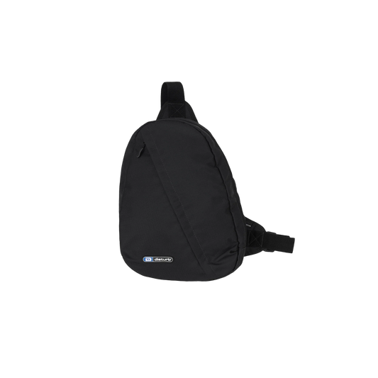 Hardware Ripstop Sling Bag In Black - Disturb