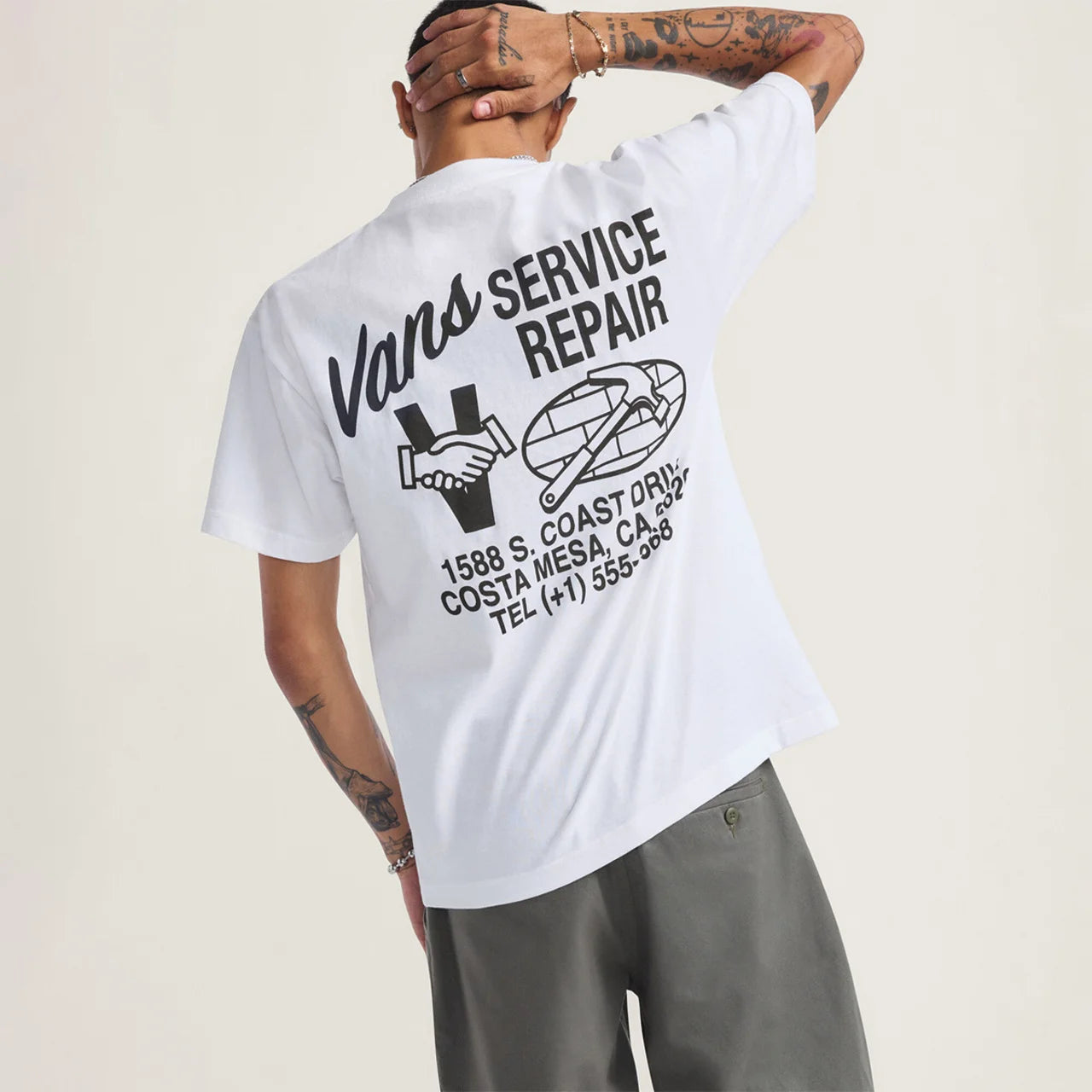 Camiseta Service Repair Ss - Vans