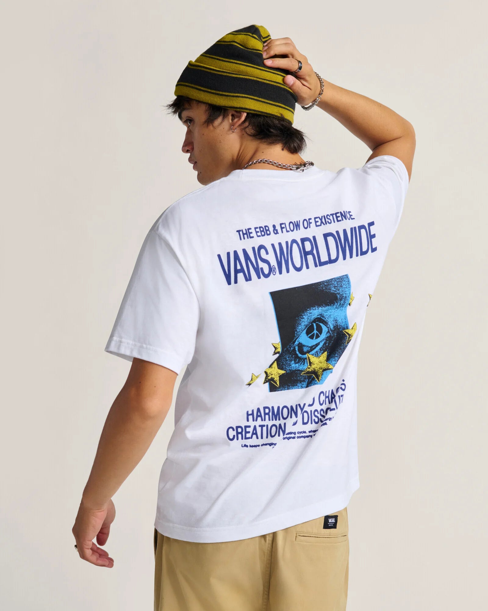 Camiseta SS Chaos White  - Vans