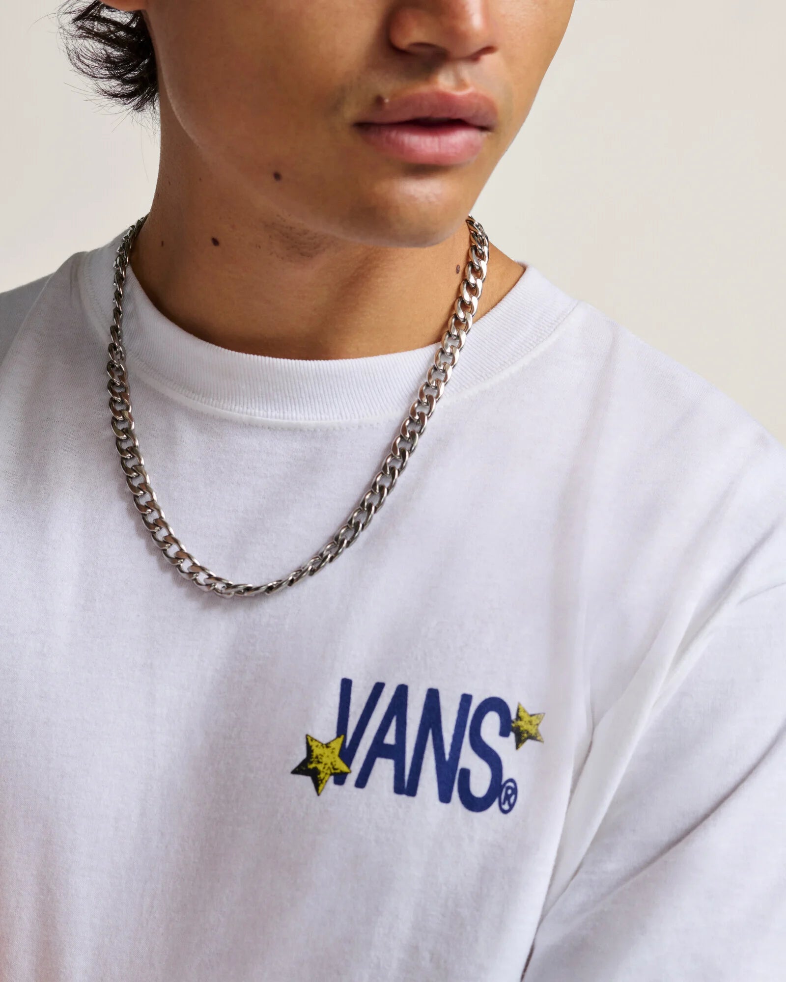 Camiseta SS Chaos White  - Vans