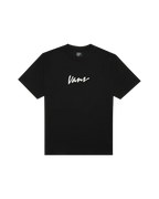 Camiseta Classic Script SS Black White - VANS