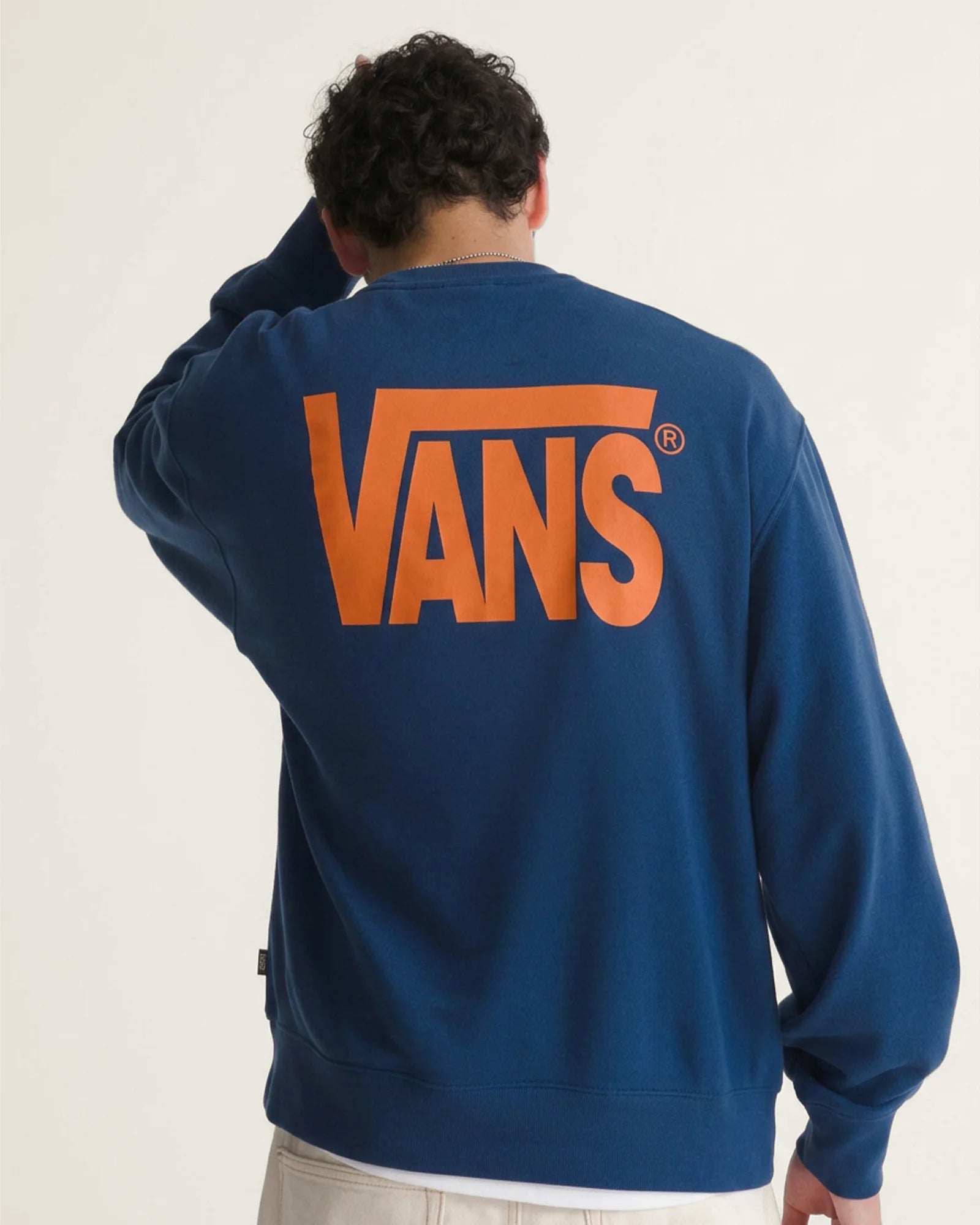 Moletom Stretch Logo Deep Indigo