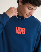 Moletom Stretch Logo Deep Indigo