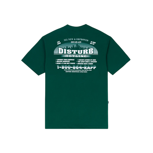 Hotline T-shirt in Green – Disturb