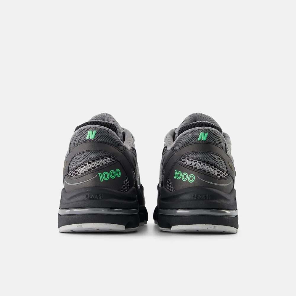 Tênis NB 1000 Preto Verde - NEW BALANCE