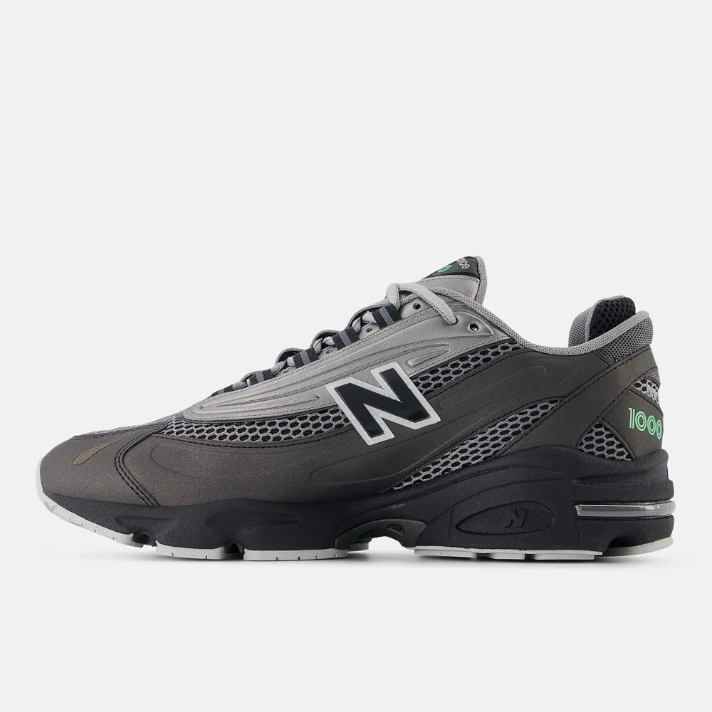 Tênis NB 1000 Preto Verde - NEW BALANCE
