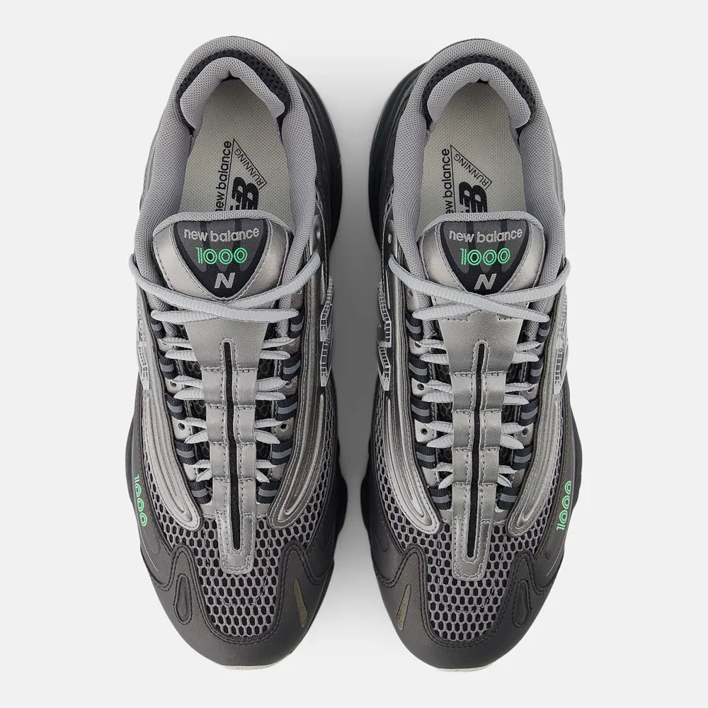 Tênis NB 1000 Preto Verde - NEW BALANCE
