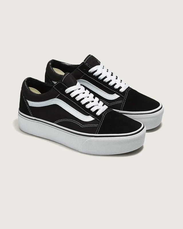 Tênis Old Skool Plataforma Black White