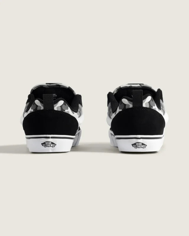 Tenis KNU Skool Camo Black White - VANS