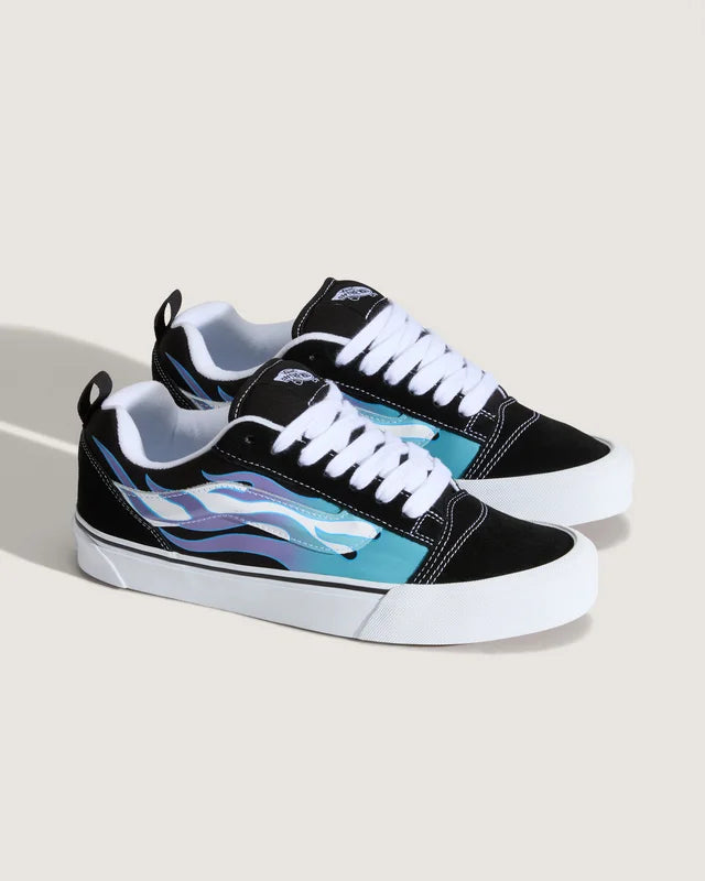 Tenis KNU Skool Flame Black Blue - VANS
