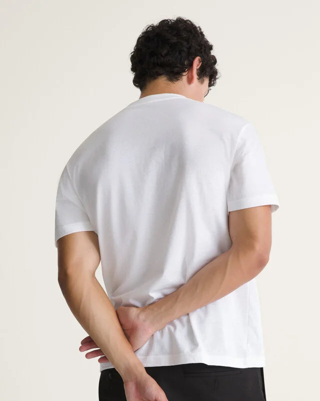 Camiseta Stretch Logo White