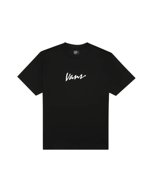 Camiseta Classic Script SS Black White - Vans