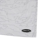 Outline Map Mesh Shorts in Grey - DISTURB LTDA