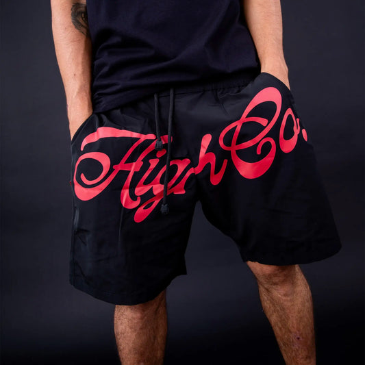Shorts Script Black - High