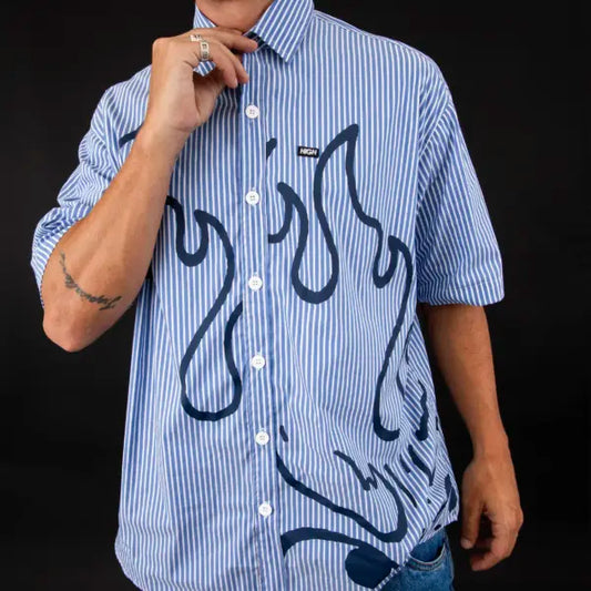 Button Shirt Hinotama - High