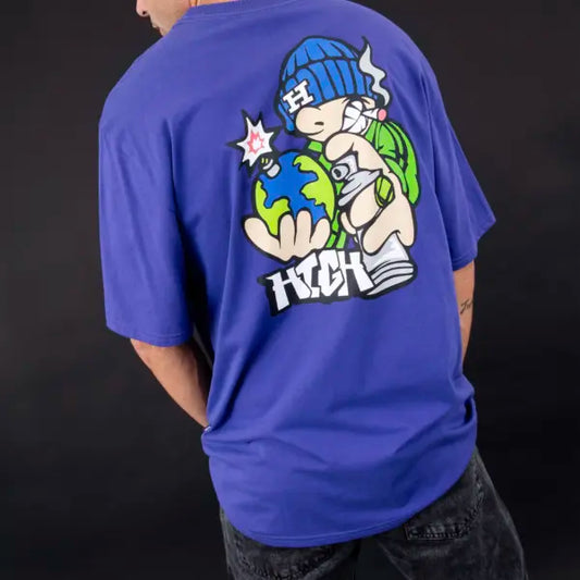 Tee Rebel Purple - High