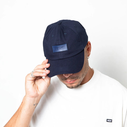 Polo Hat Stamp Navy - High