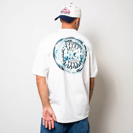 Tee Wheelt White - High