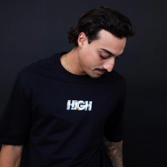Tee Shock Black - High