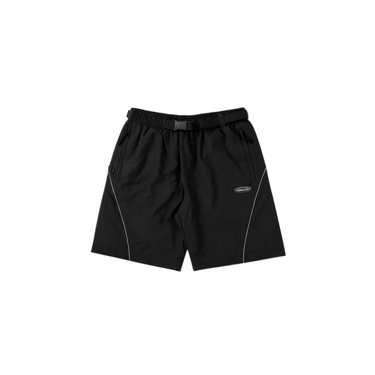 Reflective Nylon Shorts Black - DISTURB LTDA