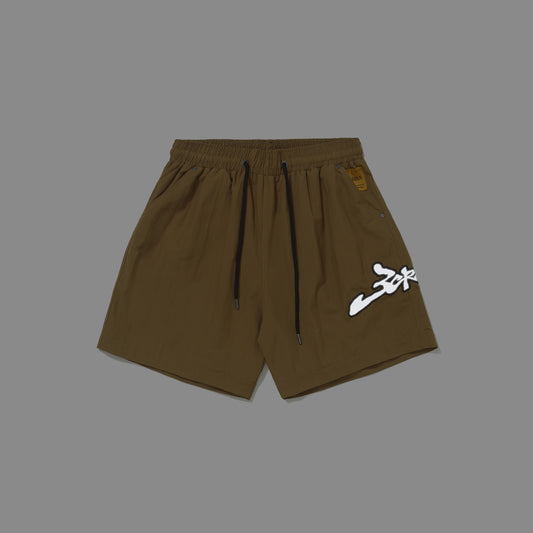 Short Assinatura Logo Refletivo Verde - BARRA