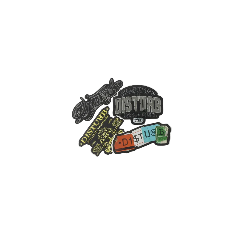 Q1 2026 Sticker Pack - DISTURB LTDA