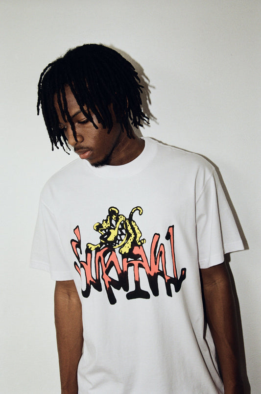 Camiseta Mascote Branca - SURVIVAL ENERGY