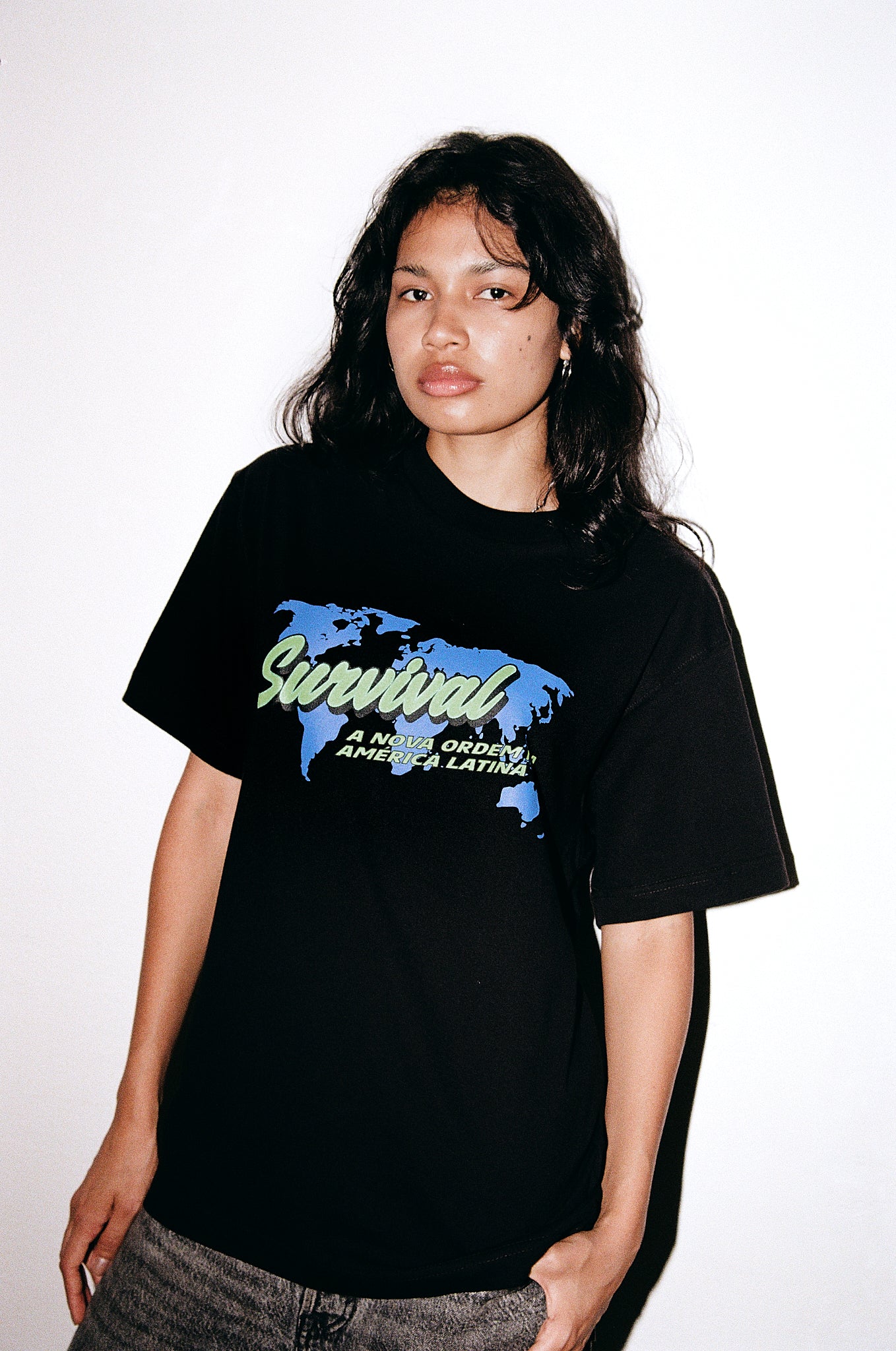Camiseta World Wap Preta - SURVIVAL ENERGY