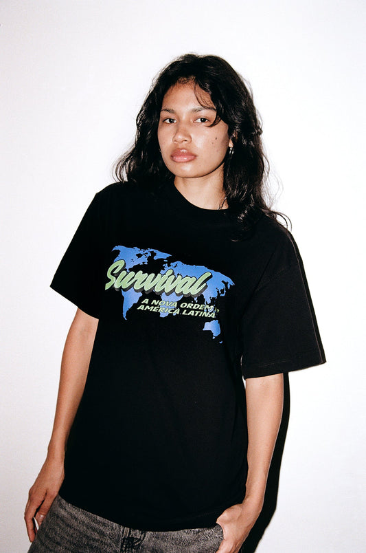 Camiseta World Wap Preta - SURVIVAL ENERGY