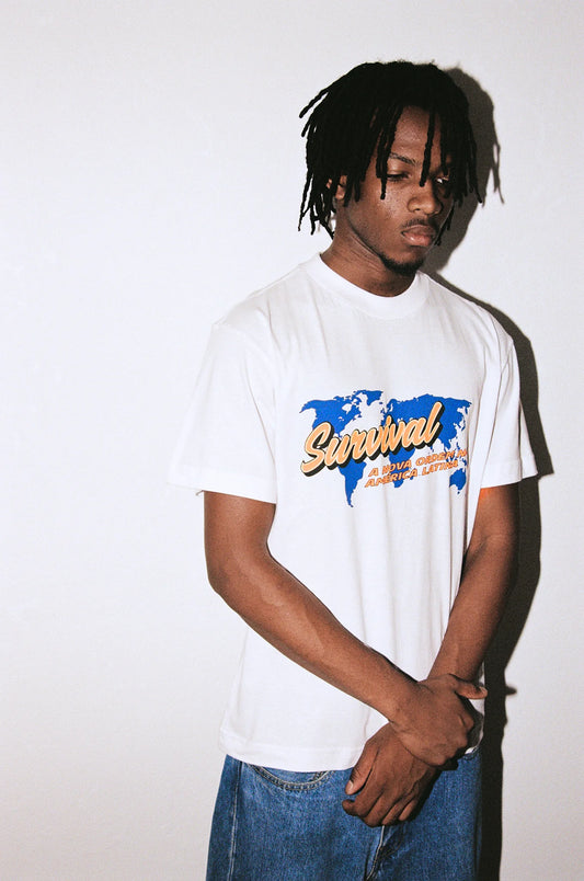 Camiseta World Wap Branca - SURVIVAL ENERGY