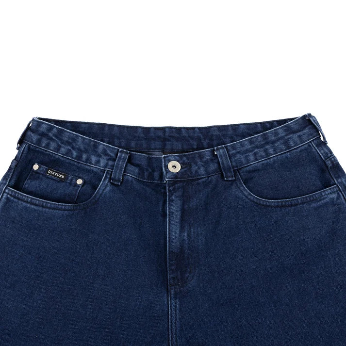 Shorts Jeans Pins Azul