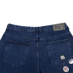 Shorts Jeans Pins Azul