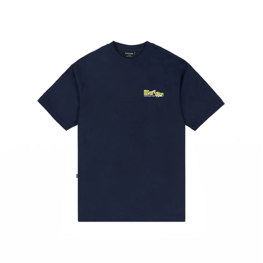 Snakeskin T-shirt in Navy – Disturb