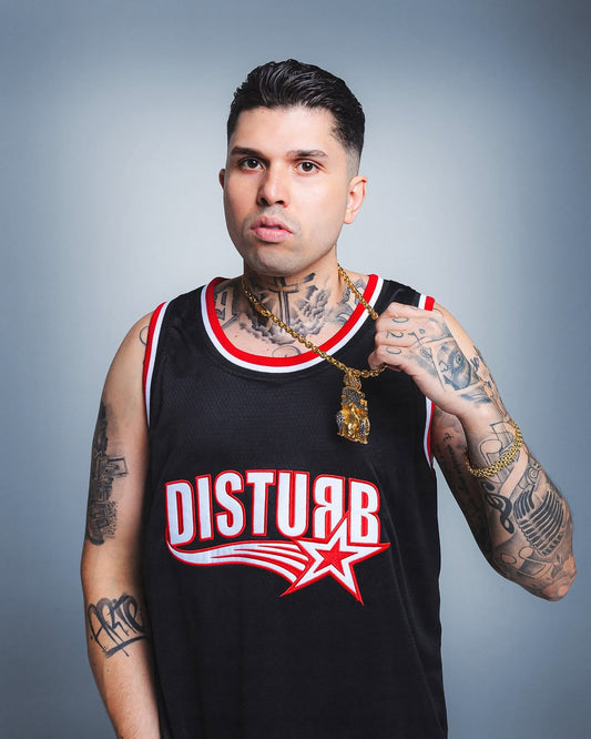 16ERS Basketball Jersey in Black – Disturb
