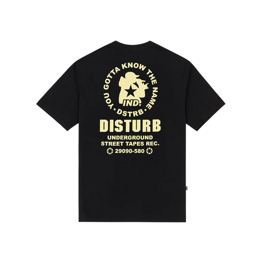 Street Tapes T-Shirt in Black – Disturb LTDA