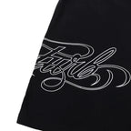 Script T-Shirt Black - DISTURB LTDA