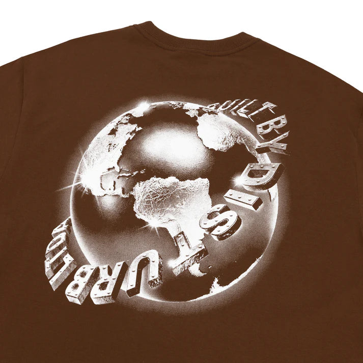 T-Shirt Built By Disturb Marrom