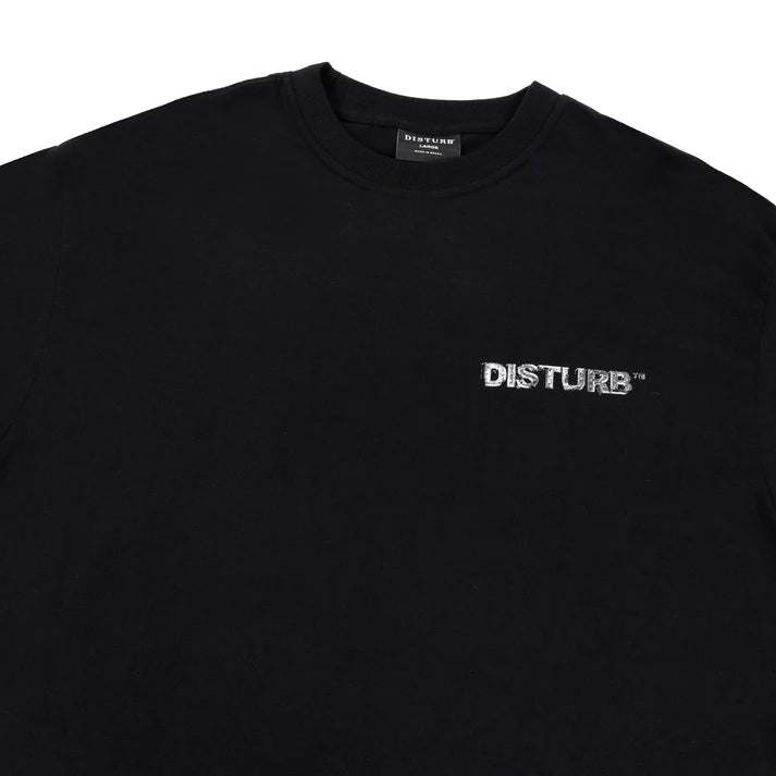 T-Shirt Built By Disturb Preto