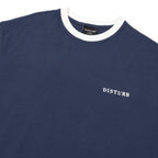 T-shirt Logo Shoulder Line Azul Marinho