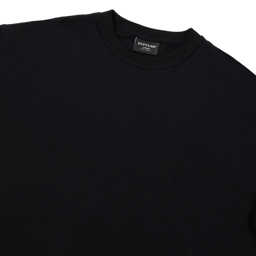 T-shirt Script Stencil Black